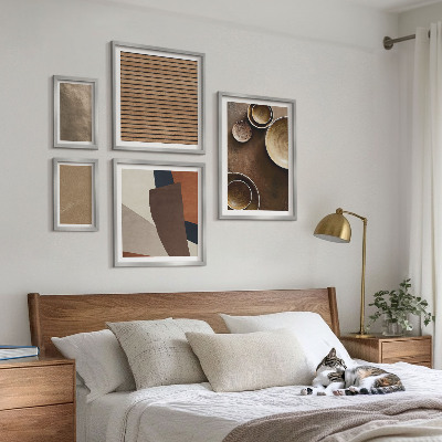 Galeria de parede Estruturas minimalistas de pedra