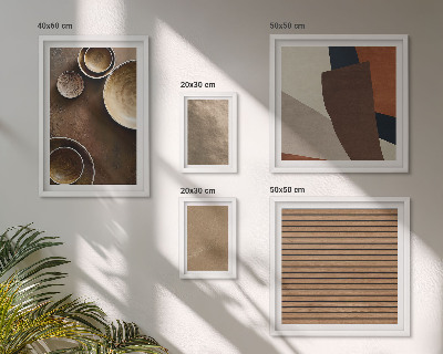 Galeria de parede Estruturas minimalistas de pedra