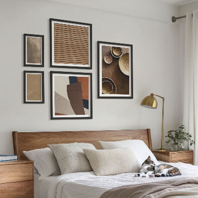 Galeria de parede Estruturas minimalistas de pedra