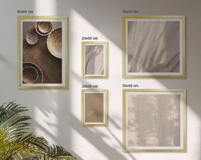 Parede galeria de quadros Estruturas de textura minimalistas