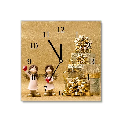Relógio de parede Quadrado-Presentes Feriados Anjos Decorações