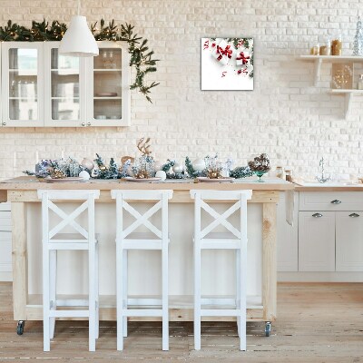 Relógio de parede Quadrado-Presentes de Natal Decorações Galhos