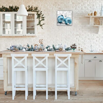 Relógio de parede Quadrado-Enfeites Decorações de Férias de Inverno