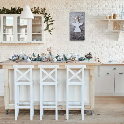 Relógio de parede Vertical-Anjo de Natal Inverno