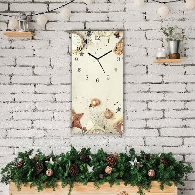 Relógio de parede Vertical-Enfeites de Natal