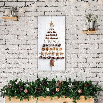 Relógio de parede Vertical-Decorações de Natal de gengibre