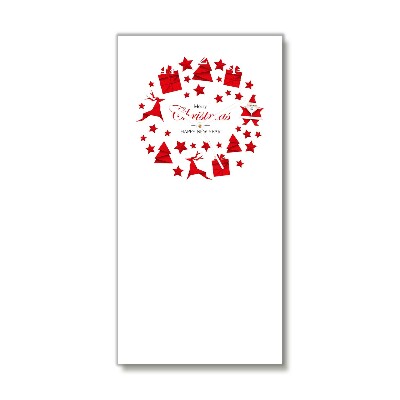 Relógio de parede Vertical-Decorações de Natal Feriados