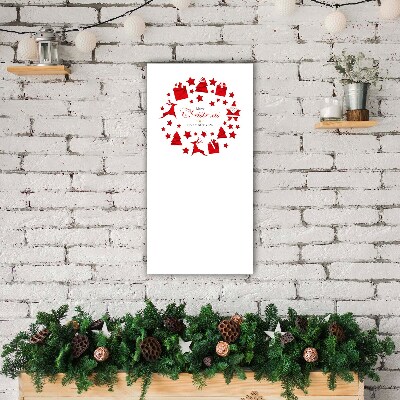 Relógio de parede Vertical-Decorações de Natal Feriados
