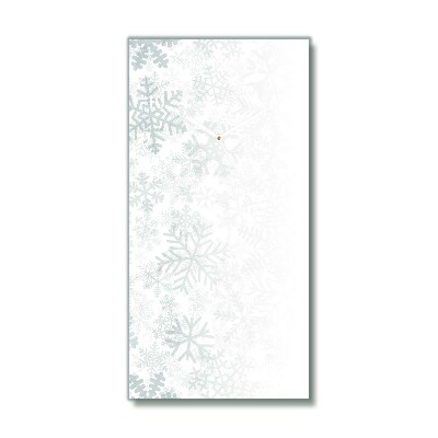 Relógio de parede Vertical-Flocos de neve de inverno