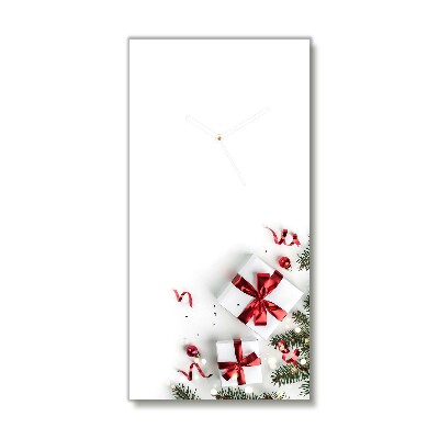 Relógio de parede Vertical-Presentes de Natal Decorações Galhos