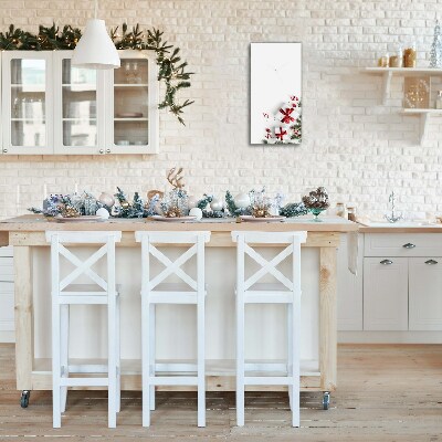 Relógio de parede Vertical-Presentes de Natal Decorações Galhos
