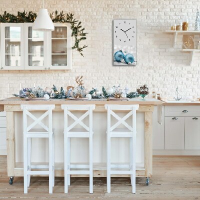 Relógio de parede Vertical-Enfeites Decorações de Férias de Inverno