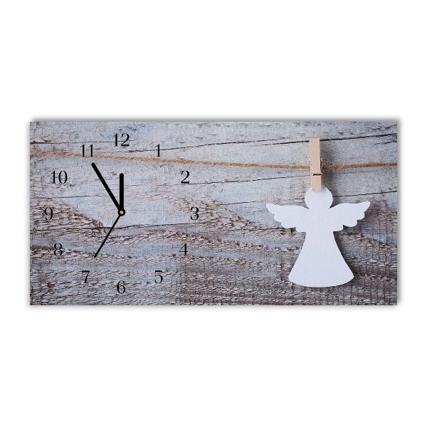 Relógio de parede Níveis-Anjo de Natal Inverno