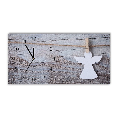 Relógio de parede Níveis-Anjo de Natal Inverno