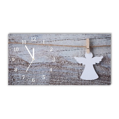 Relógio de parede Níveis-Anjo de Natal Inverno