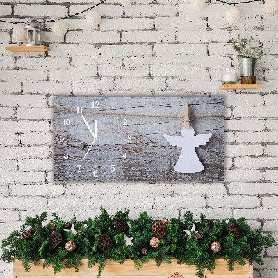 Relógio de parede Níveis-Anjo de Natal Inverno