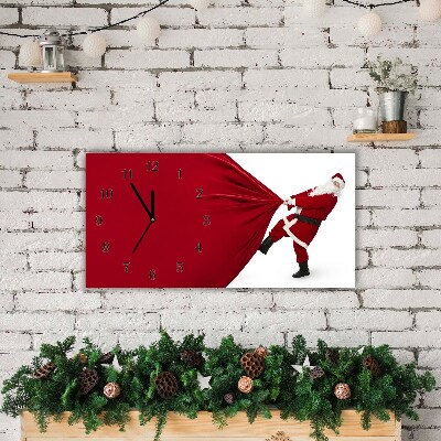 Relógio de parede Níveis-Presentes de Natal do Papai Noel