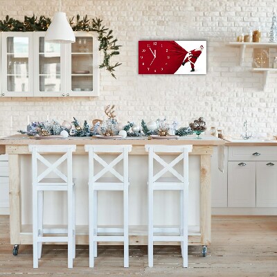 Relógio de parede Níveis-Presentes de Natal do Papai Noel