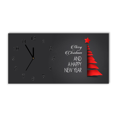 Relógio de parede Níveis-Decoração abstrata para árvore de Natal