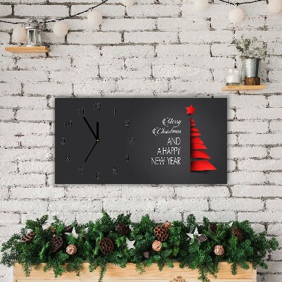 Relógio de parede Níveis-Decoração abstrata para árvore de Natal