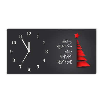 Relógio de parede Níveis-Decoração abstrata para árvore de Natal