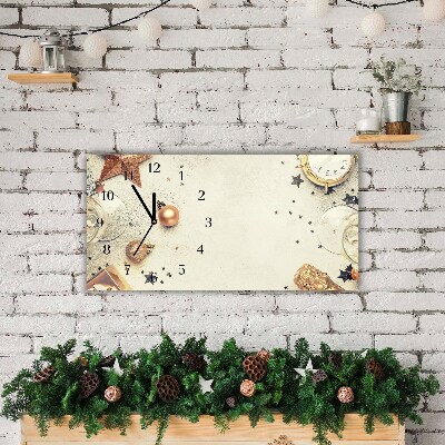 Relógio de parede Níveis-Enfeites de Natal
