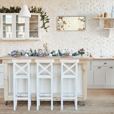 Relógio de parede Níveis-Enfeites de Natal