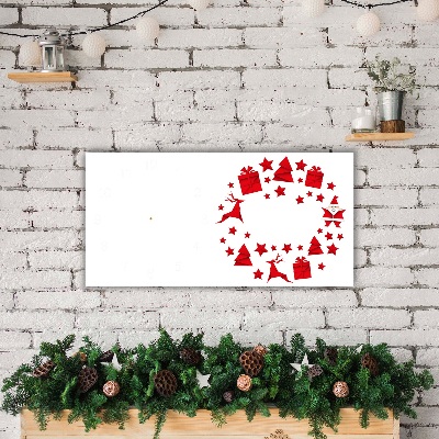 Relógio de parede Níveis-Decorações de Natal Feriados