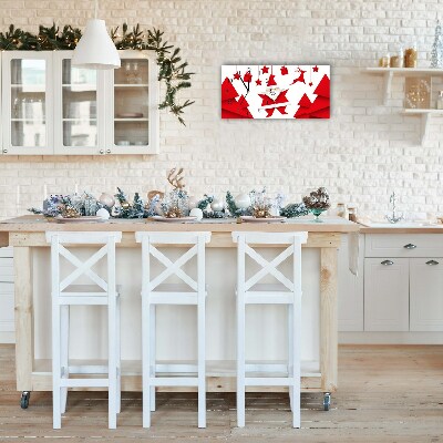 Relógio de parede Níveis-Presentes de Natal do Papai Noel