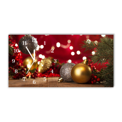 Relógio de parede Níveis-Árvore de Natal, enfeites de Natal, decorações