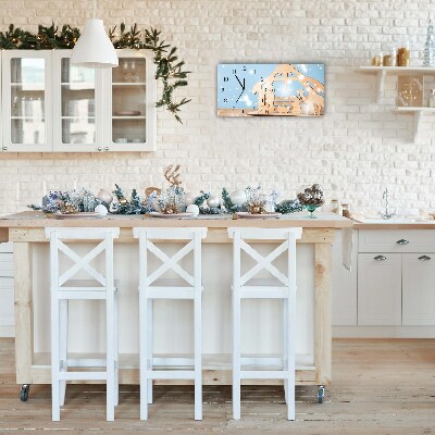 Relógio de parede Níveis-Estábulo Sagrado do Inverno