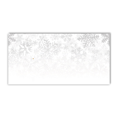 Relógio de parede Níveis-Flocos de neve de inverno