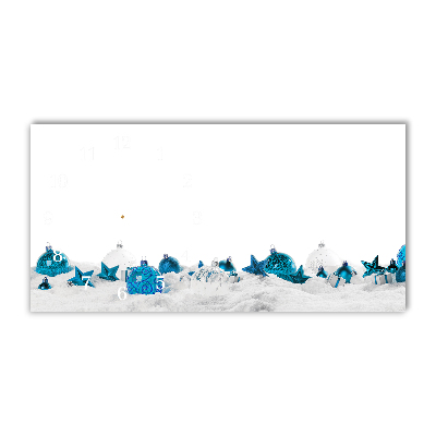 Relógio de parede Níveis-Enfeites Decorações de Natal Neve