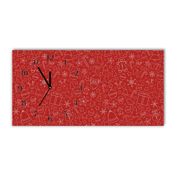 Relógio de parede Níveis-Enfeites de Natal Decoração de Inverno