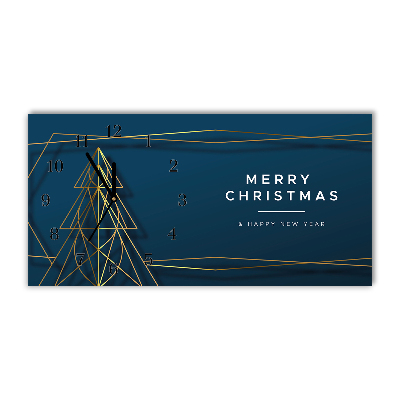 Relógio de parede Níveis-Árvore de Natal para as férias de Natal