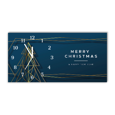 Relógio de parede Níveis-Árvore de Natal para as férias de Natal