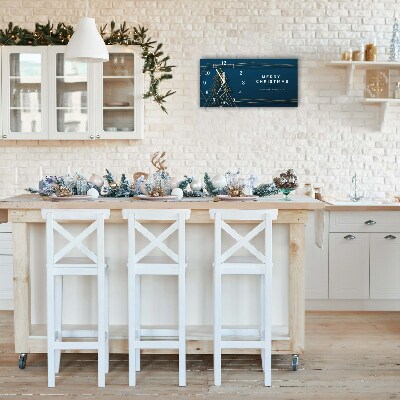 Relógio de parede Níveis-Árvore de Natal para as férias de Natal