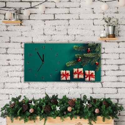 Relógio de parede Níveis-Presentes Árvore de Natal Feriados Inverno