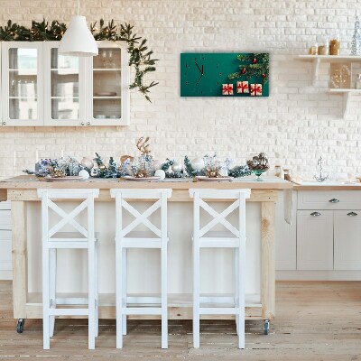 Relógio de parede Níveis-Presentes Árvore de Natal Feriados Inverno