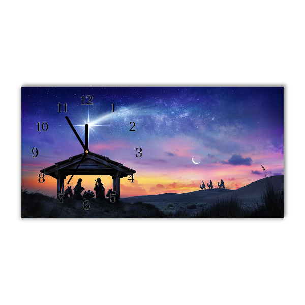 Relógio de parede Níveis-Presépio Jesus