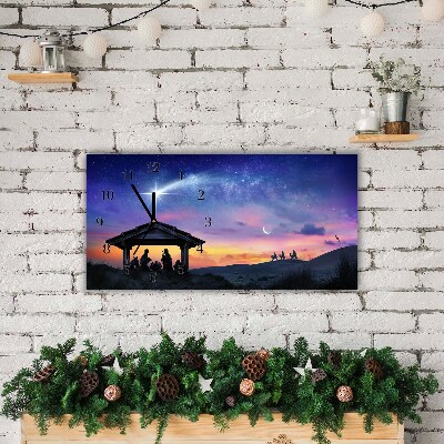 Relógio de parede Níveis-Presépio Jesus