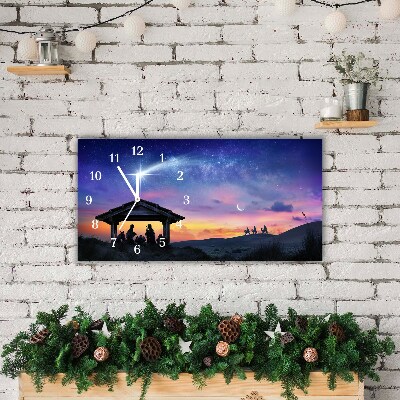 Relógio de parede Níveis-Presépio Jesus