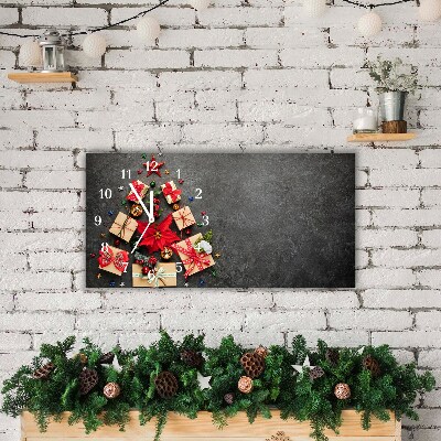 Relógio de parede Níveis-Presentes Árvore de Natal Abstrata