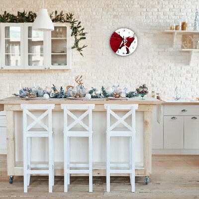 Relógio de parede Redondo-Presentes de Natal do Papai Noel