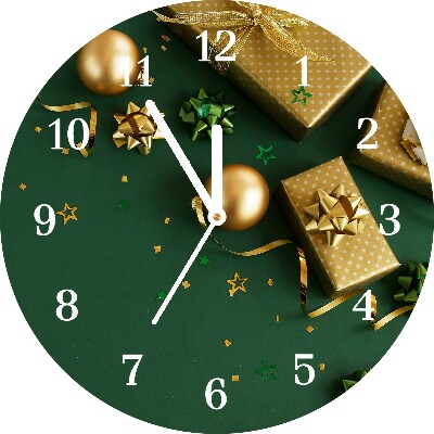 Relógio de parede Redondo-Presentes Decorações Férias de Inverno