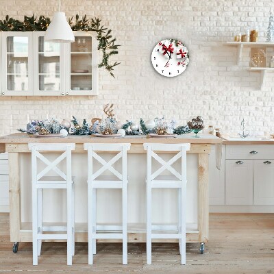 Relógio de parede Redondo-Presentes de Natal Decorações Galhos