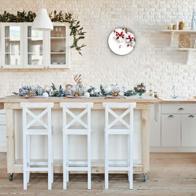 Relógio de parede Redondo-Presentes de Natal Decorações Galhos