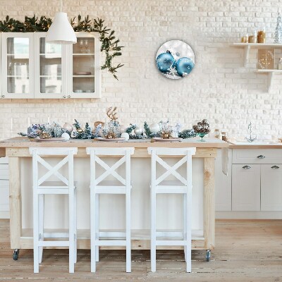 Relógio de parede Redondo-Enfeites Decorações de Férias de Inverno