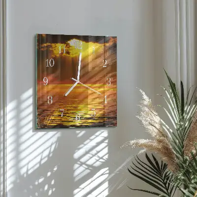 Relógio decoração Pôr do sol