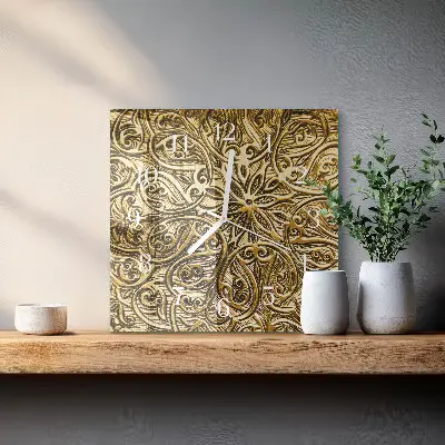 Relógio quadrado Mosaico